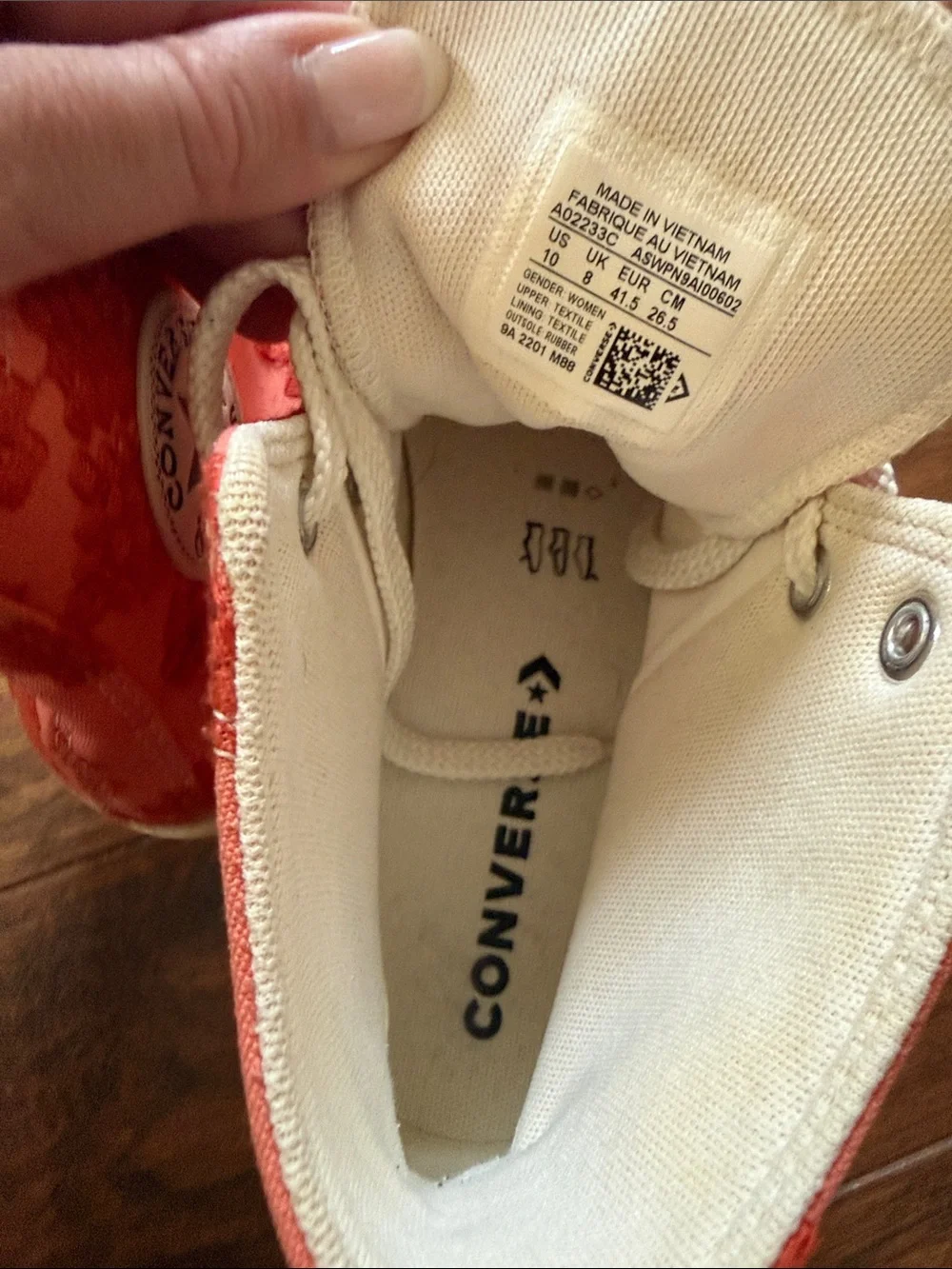 Women’s Converse Chuck Taylor All-Star Lift High Top Sneakers - Picture 6 of 8